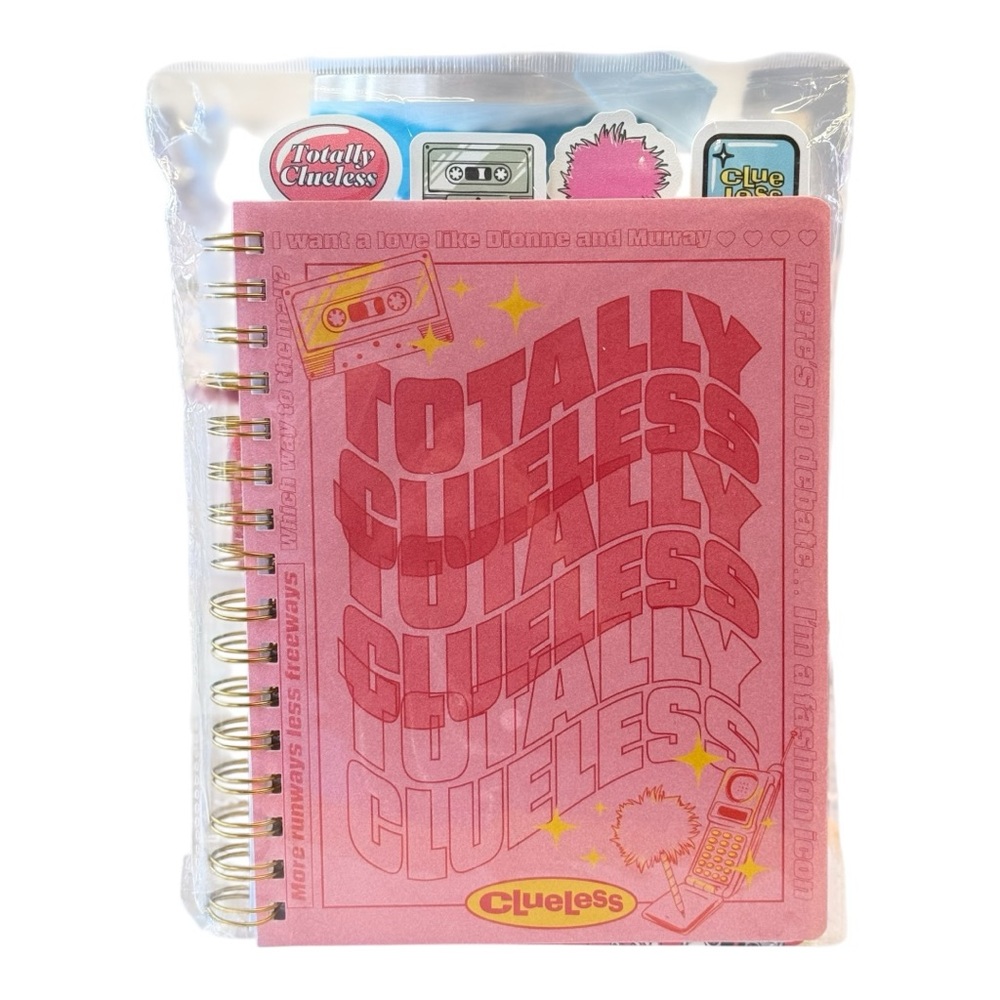 CLUELESS Movie 30th Anniversary Pink Journal